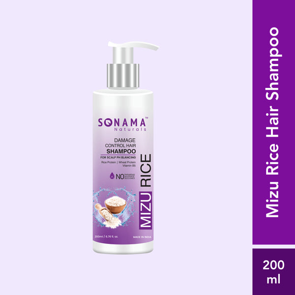 Strengthen and Revitalize: Mizu Rice Damage Control Hair Shampoo